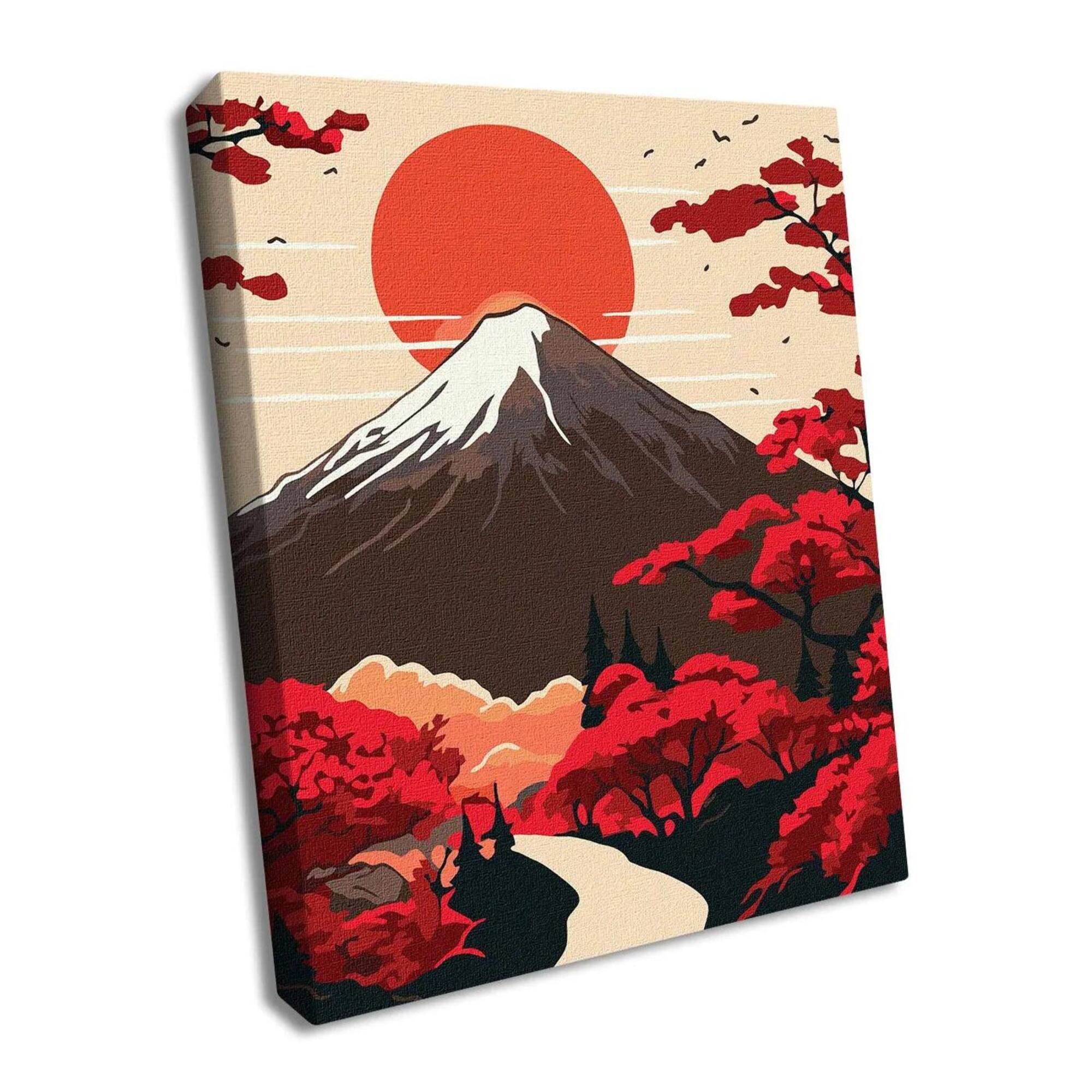 Ideyka Mount Fuji Painting by Numbers Kit